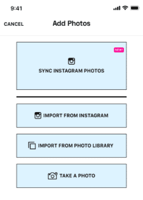 Sync From Instagram