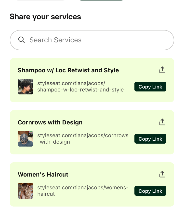 Increase Client Rebookings with a Service booking link